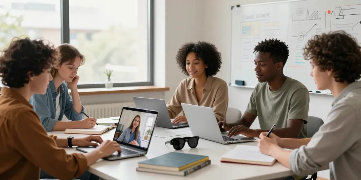 Engaging online ABA courses in a collaborative setting with diverse professionals.